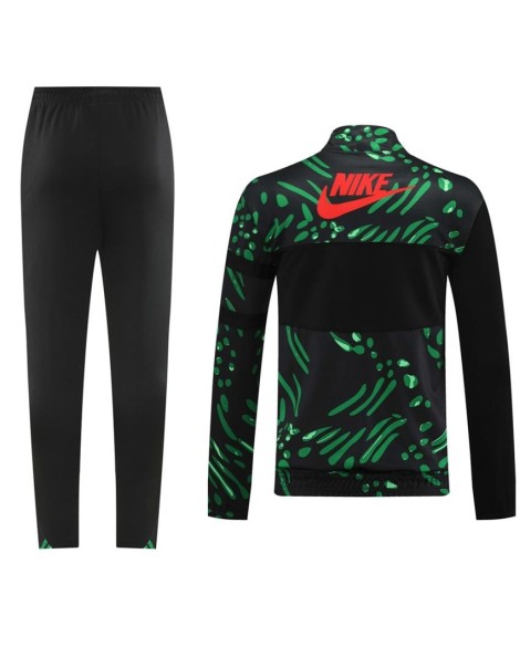 Nigeria-Trainingsset (Jacke + Hose) Grün 2024/25