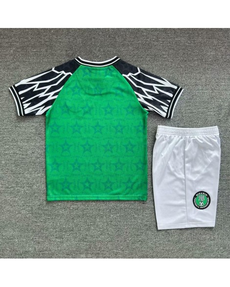 Nigeria 94/95 Retro-Heimtrikot-Set - Kind