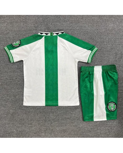 Nigeria 1996 Retro-Auswärtstrikot - Kind