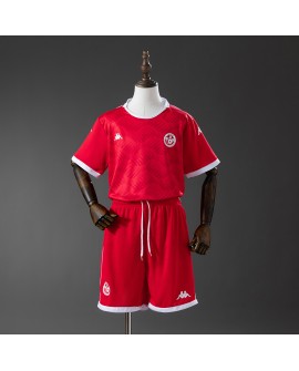 Tunisia Heim-Trikot-Set 2026 (Trikot + Hose) – Kind