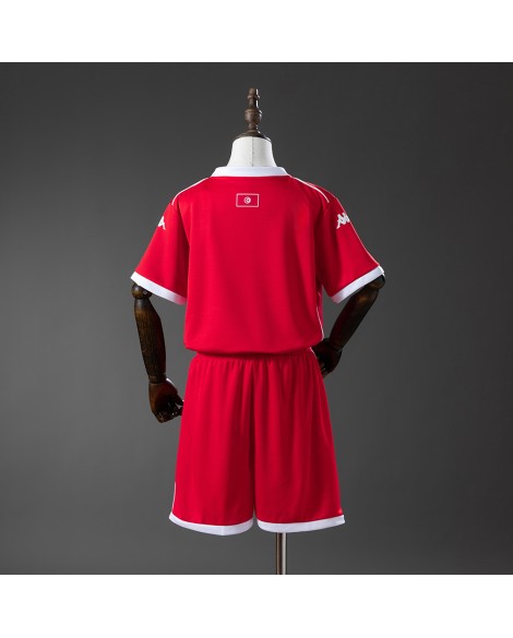 Tunisia Heim-Trikot-Set 2026 (Trikot + Hose) – Kind