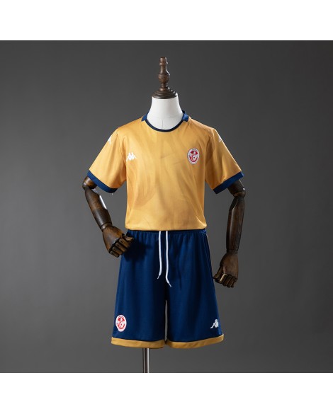 Tunisia 2026 Drittes Auswärtstrikot (Trikot + Hose) – Kind