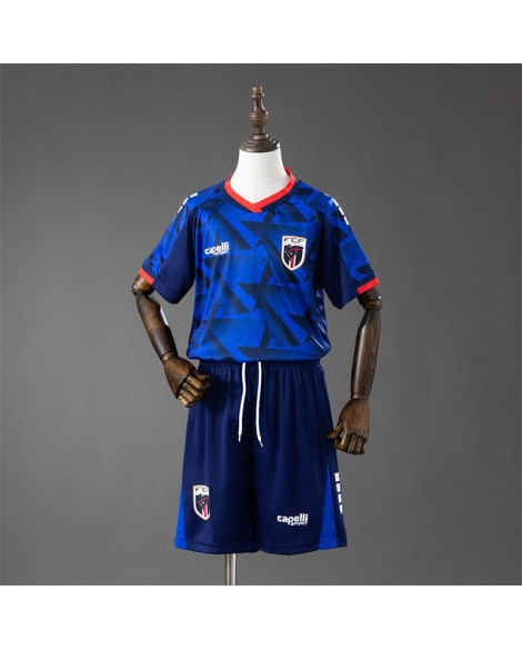Cabo Verde Heim-Trikot-Set 2026 (Trikot + Hose) – Kind