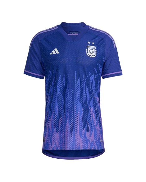 Authentisches Argentinien 2022 Auswärts-WM-Trikot