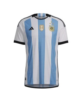 Argentinien 2022 Authentisches WM-Heimtrikot – DREI STERNE
