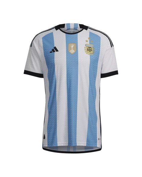 Argentinien 2022 Authentisches WM-Heimtrikot – DREI STERNE