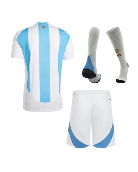 Argentinien Heimtrikot Copa America 2024 (Trikot+Shorts+Socken)