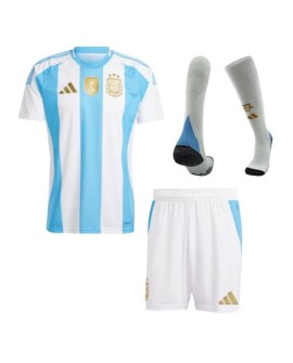 Argentinien Heimtrikot Copa America 2024 (Trikot+Shorts+Socken)
