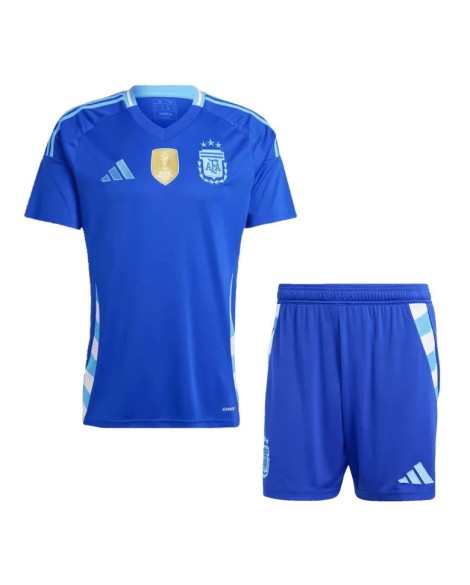 Argentinien Auswärtstrikot Copa America 2024 (Trikot + Shorts)