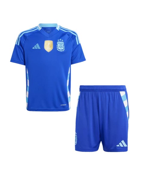 Argentinien Away Copa America 2024 Kindertrikot (Trikot + Shorts)