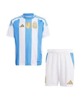 Argentinien Heimtrikot Copa America 2024 Kind (Trikot + Shorts)