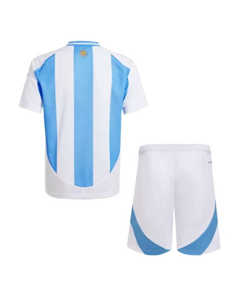 Argentinien Heimtrikot Copa America 2024 Kind (Trikot + Shorts)