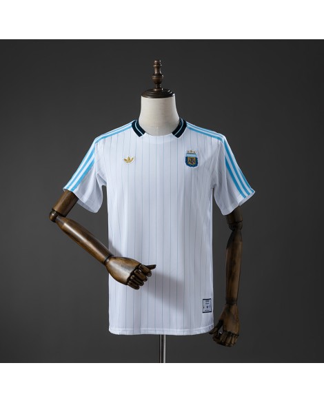 Argentinisches Terrassen-Icons-T-Shirt Weiß