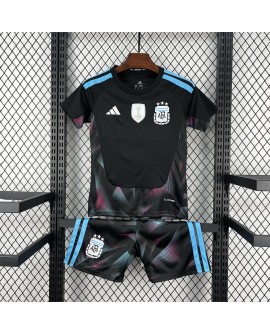 Argentinisches Torwart-Outfit 2526 (Trikot + Shorts) - Kind