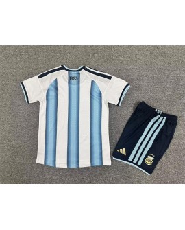 Argentinien 2627 Heimtrikot Kinder-Set (Trikot + Shorts) - Player