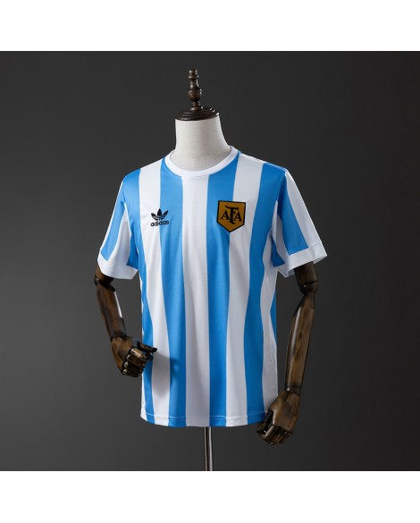 Argentinien 1978 Heim-Retro-Trikot