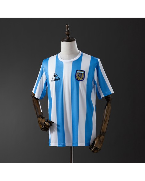 Argentinien Home Retro-Trikot 1986
