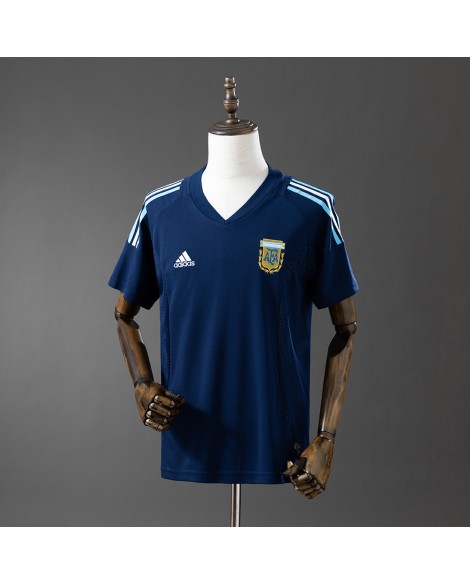 Argentinien 2002 Auswärts-Retro-Trikot