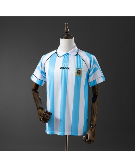 Argentinien Home Retro-Trikot 1996