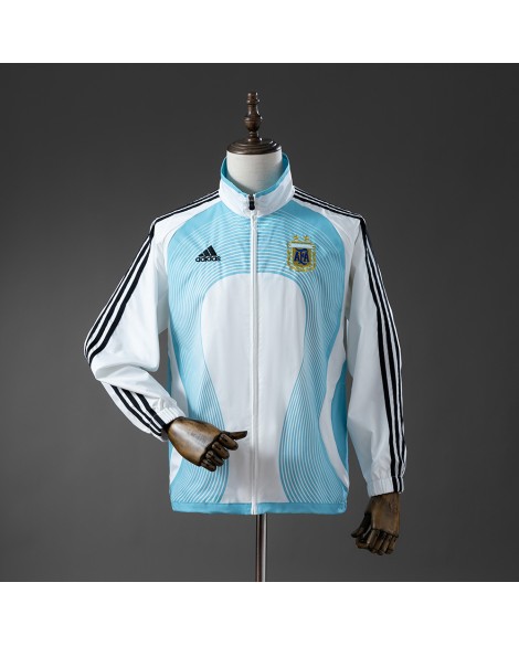 Argentinien 05/06 Retro-Trenchcoat - Weiß und Blau