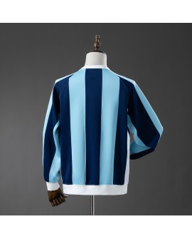 Argentinien blau-schwarzer Hoodie 25/26