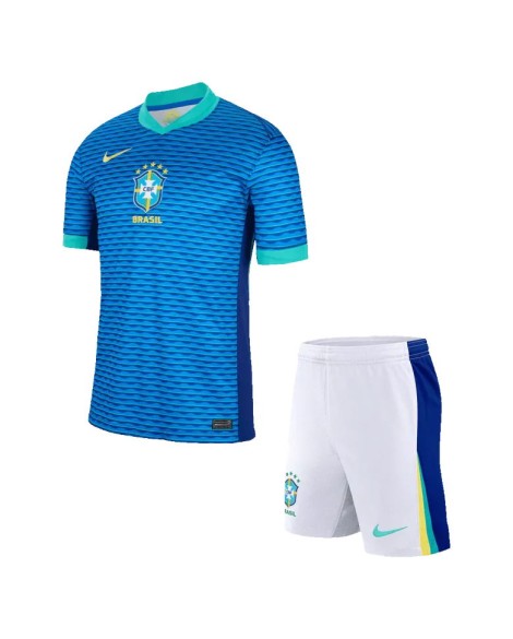 Brasilien Auswärtstrikot Copa America 2024 (Trikot + Shorts)