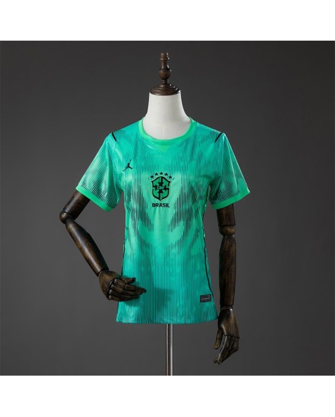 Grünes Torwart-Trikot Brazil 2026 - Damen