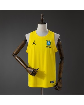 Brasilien 2026 Trainingsweste - Gelb