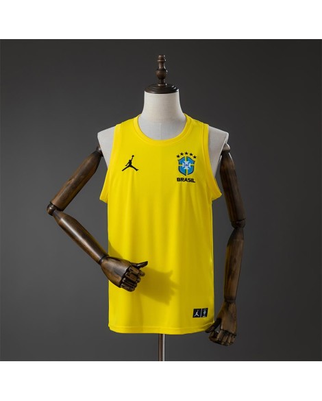 Brasilien 2026 Trainingsweste - Gelb