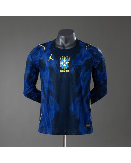 Brasilien 2026 Auswärts-Langarmtrikot - Player