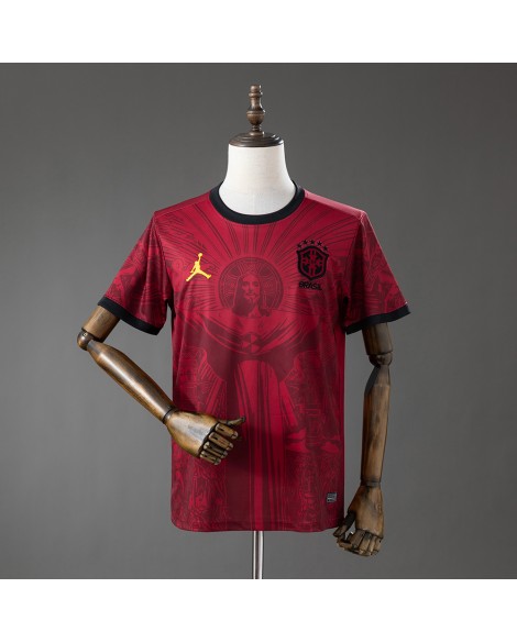 Brasilien 2026 Konzepttrikot Braun