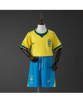 Brasilien 2026 Heimtrikot - Kind