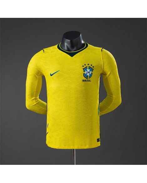 Brasilien 2026 Heimtrikot Langarm - Player