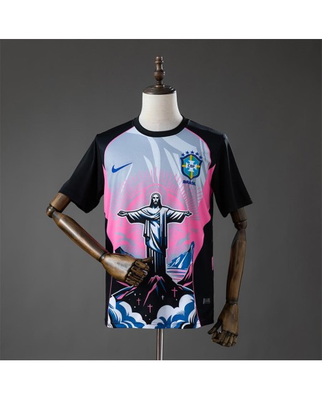 Brazil WM 2026 Christ the Savior Pinkes Trikot