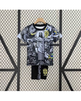 Brasilien X Christ 2024 Sonderedition Trikot - Kind