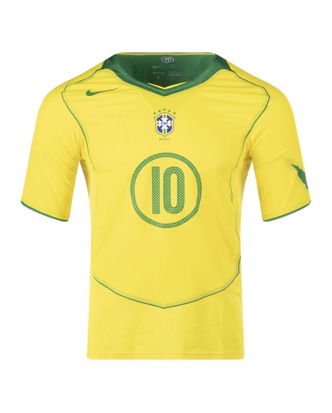 NIKE BRASILIEN NEUAUFLAGE RONALDINHO 10 HEIMTRIKOTS
