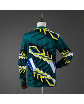 Brasilien Retro Langarm-Torwarttrikot Saison 96/97