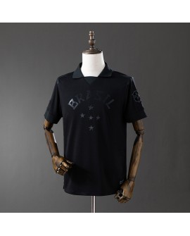 Schwarzes Retro-Trikot Brasilien Saison 2013/14