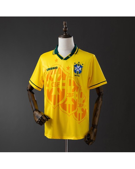 Brasilien Home Retro-Trikot 1993/94