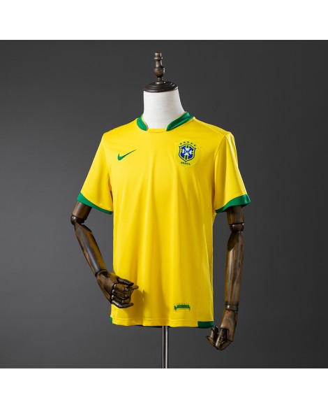 Brasilien Home Retro-Trikot 2006