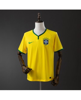 Brasilien 2014 Heimtrikot Retro
