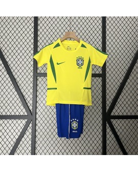 Brasiliens Heimtrikot von 2002 - Kind