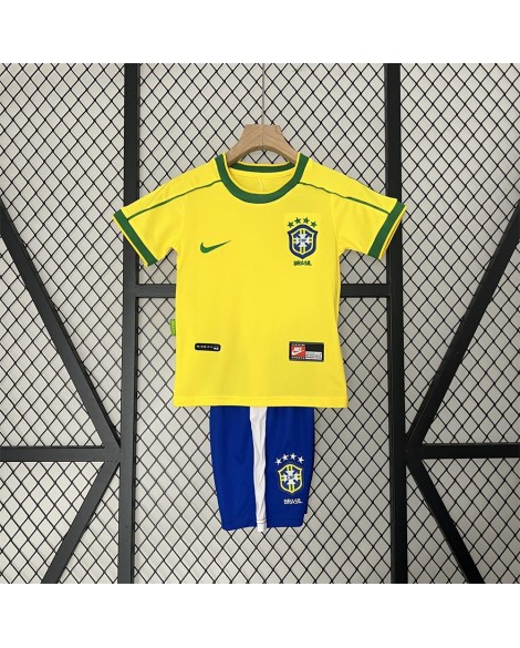 Brasilien 1998 Heimtrikot - Kind