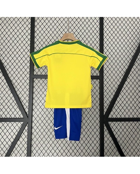 Brasilien 1998 Heimtrikot - Kind