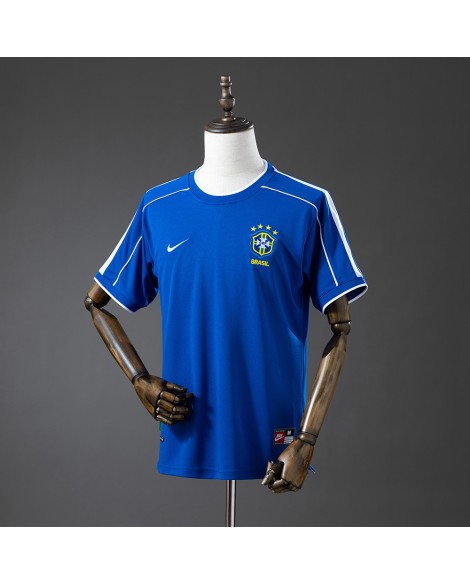 Brasilien Auswärts-Retro-Trikot 1998
