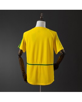Brasilien Home Retro-Trikot 2002/03