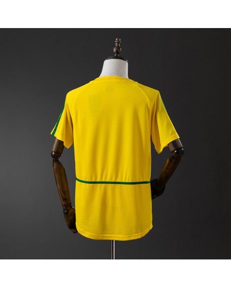 Brasilien Home Retro-Trikot 2002/03