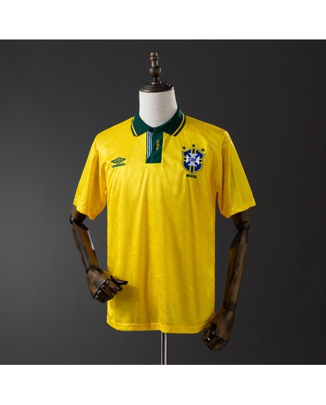 Brasilien 1991/93 Heim-Retro-Trikot