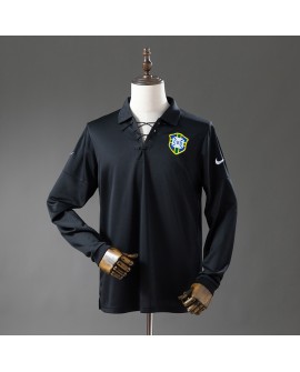 FIFA Weltmeisterschaft Brasilien 2004 – Sonderedition Schwarzes Langarm-Retro-Trikot