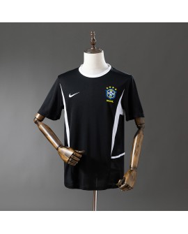 Brasiliens schwarzes Torwarttrikot von 2002